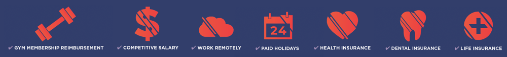 RedLegg cybersecurity job benefits.