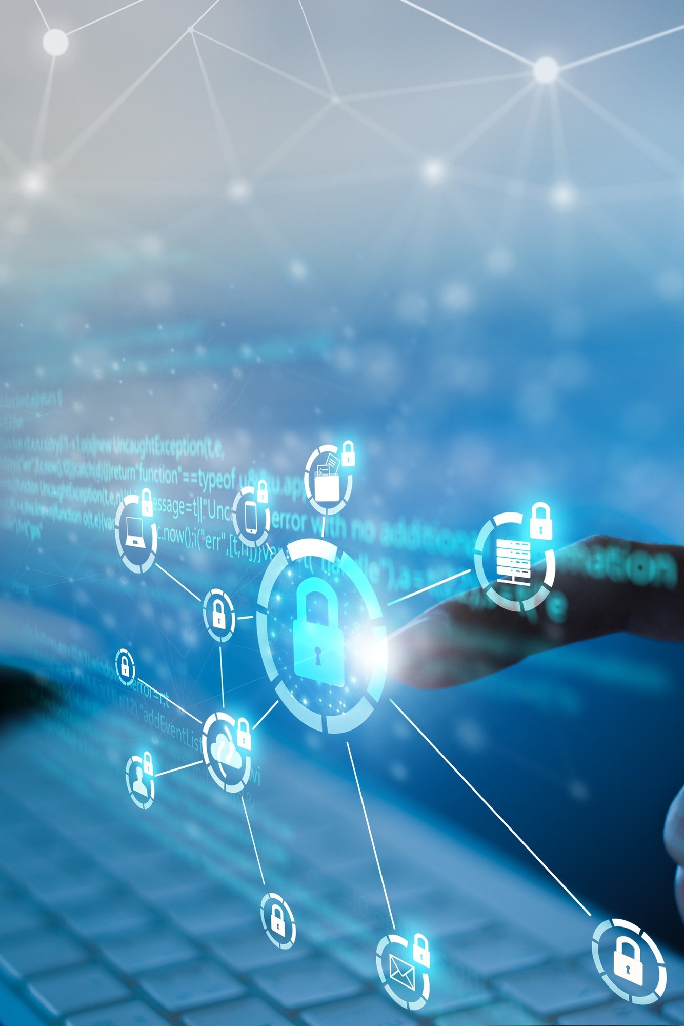 Abstract Security Graphic